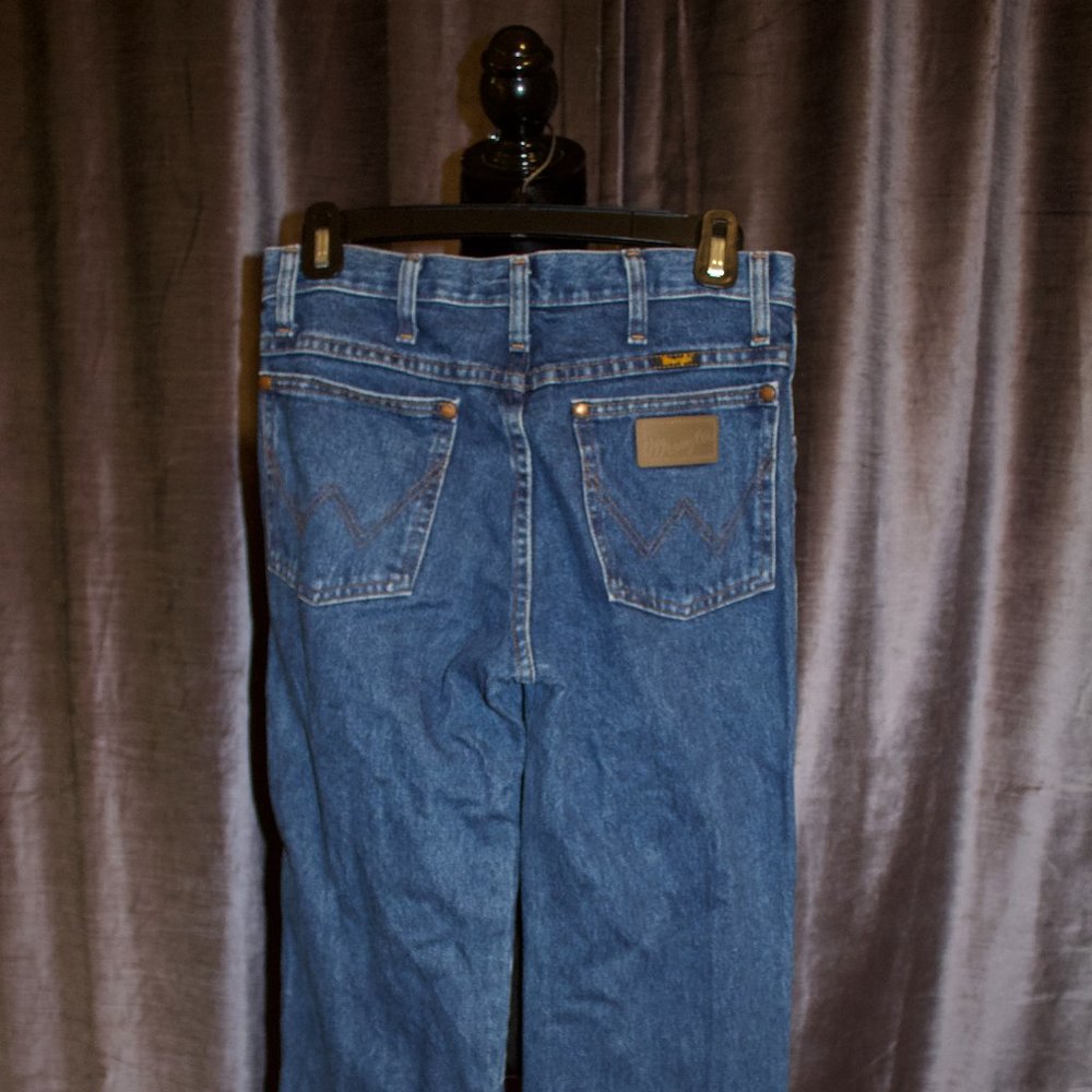 Vintage Wrangler Straight Leg Jeans - Picture 3 of 6